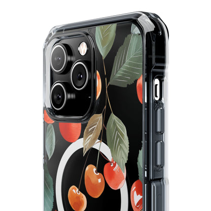 Skorter | Cherries Magnetic Clear Case for iPhone Series