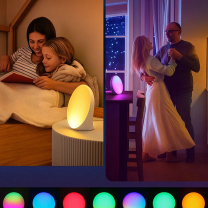 Skorter | Sunrise Alarm Clock | Natural Wake-Up Light with Ambient Lighting for Heavy Sleepers & Dark Mornings