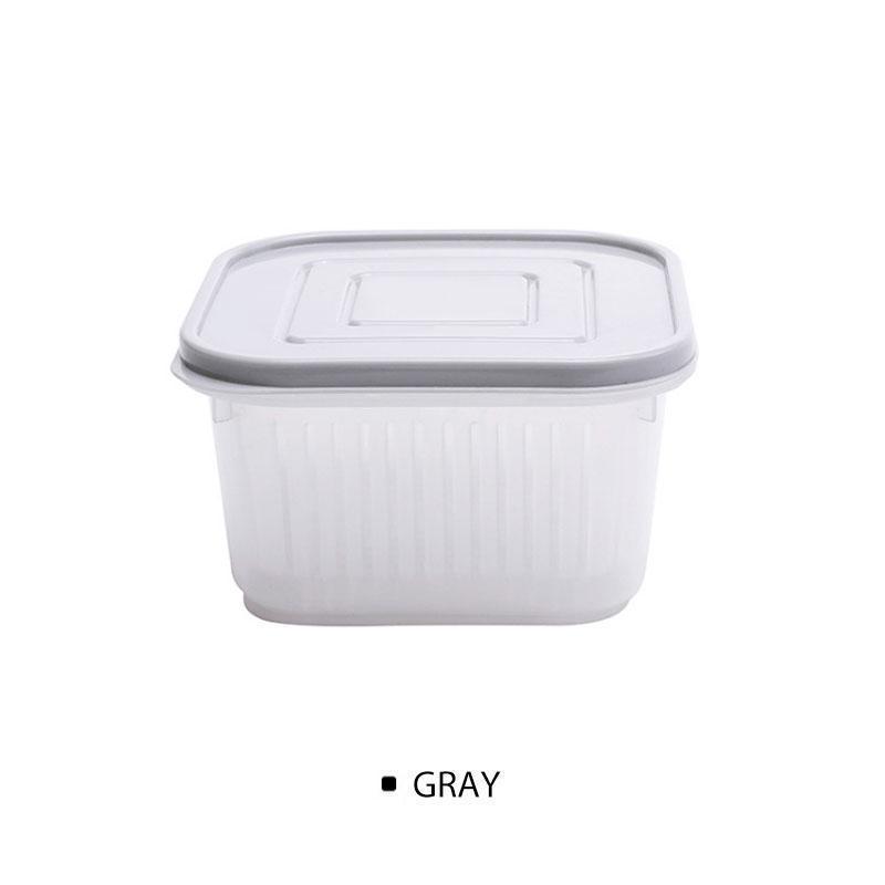 skorter | Transparent Double-Layer Sealed Storage Box