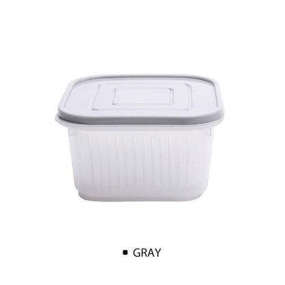 skorter | Transparent Double-Layer Sealed Storage Box