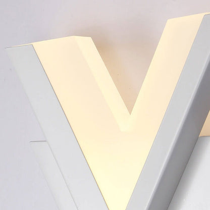 Skorter | Minimalist V-shaped LED wall lamp
