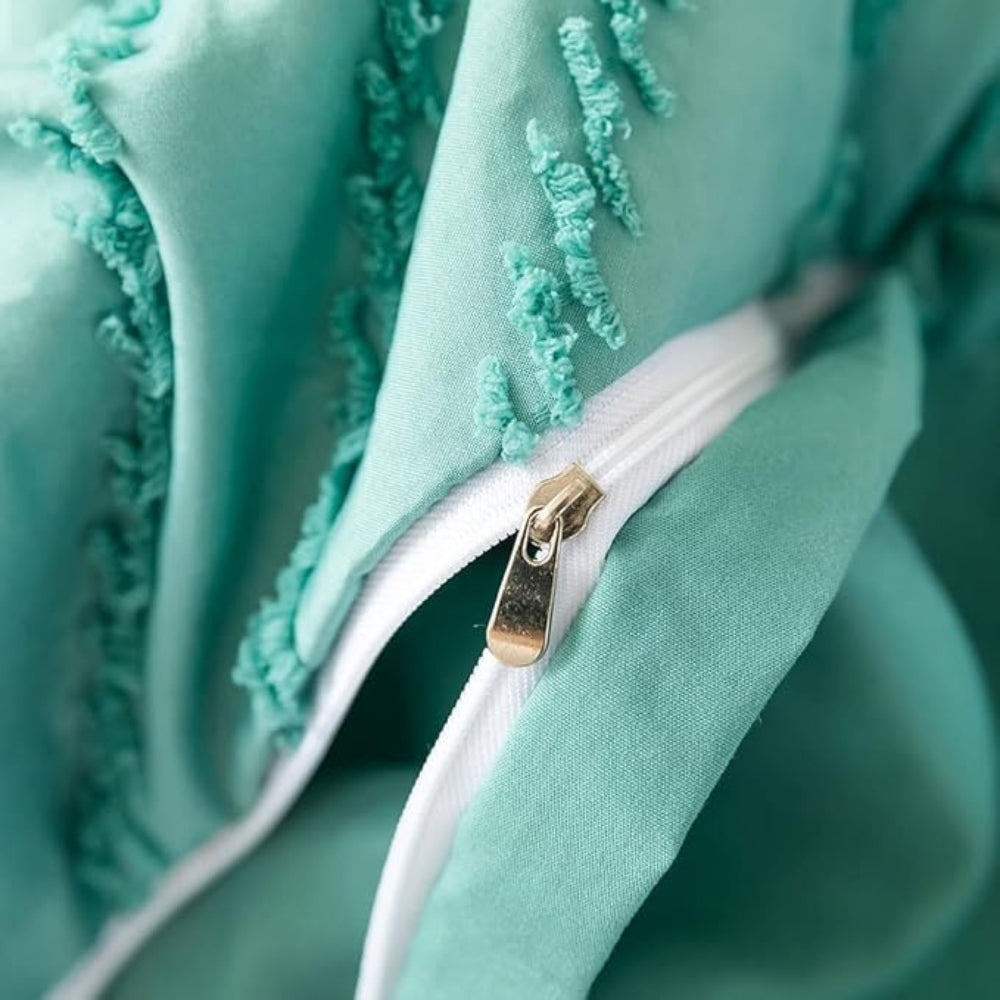 Skorter | Chevron Plush Quilt Cover | 3pcs Set