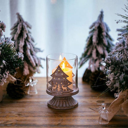 Skorter | 4-piece vintage antique pillar candlestick set