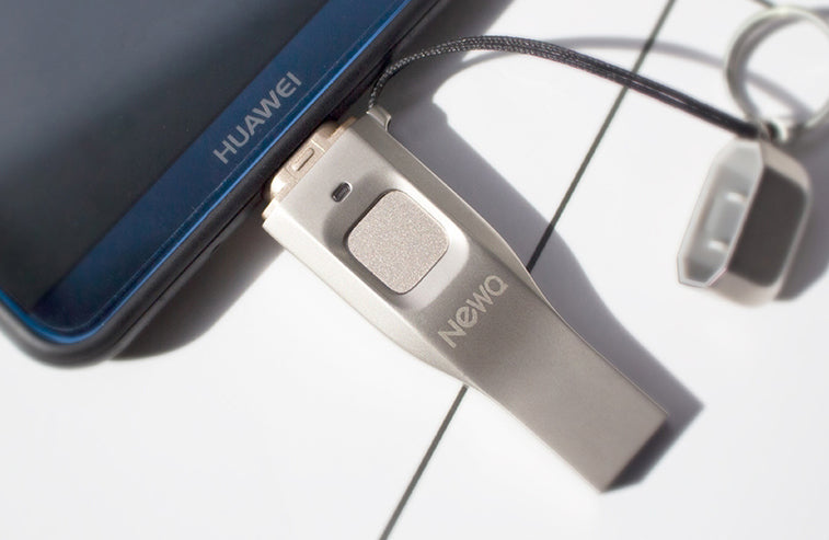 Skorter | USB3.0 Fingerprint Encryption USB Flash Disk with APP Management System, for Business / Personal Data Security