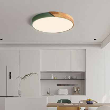 Skorter | Delos – Scandinavian Wooden LED Ceiling Light | Modern Energy-Efficient Interior Lighting