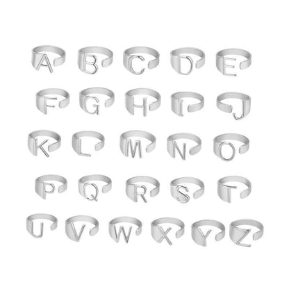 Skorter | Initial A-Z Letter Ring