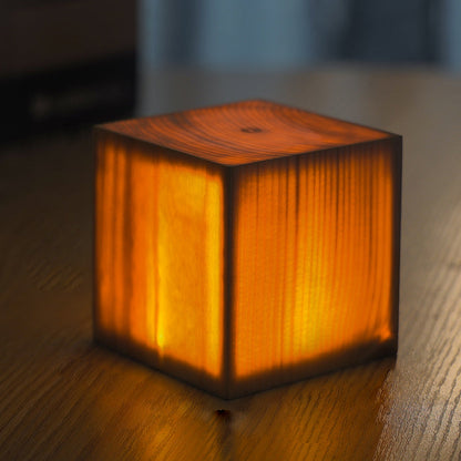 Skorter | LumiHout - LED Table Lamp with Battery and Touch Control