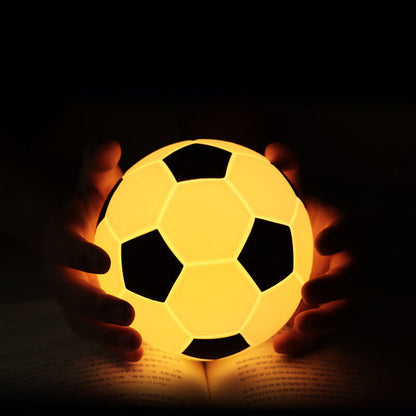 Skorter | Creative Soccer Silicone LED Night Light USB Charging Table Lamp