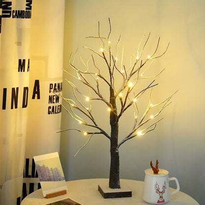 Skorter | Atmospheric Light Tree with Red Birds – Flexible LED Decoration Tree