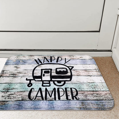 Skorter | 16x24 inches Happy Camper Non-Slip Mat