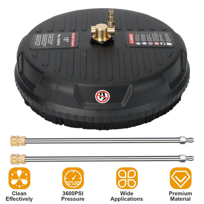Skorter | 15" High Pressure Flat Surface Cleaner