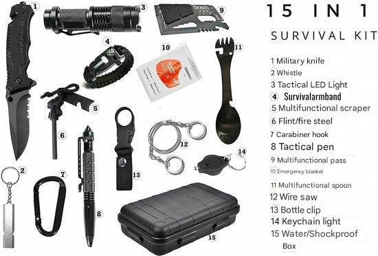 Skorter | 15-in-1 Emergency Kit - SurvivorX