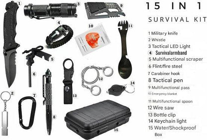 Skorter | 15-in-1 Emergency Kit - SurvivorX