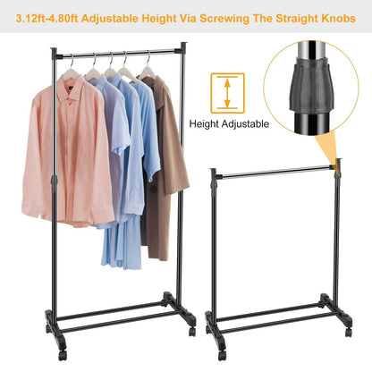 Skorter | 15 kg./33 lbs. height-adjustable clothing rack