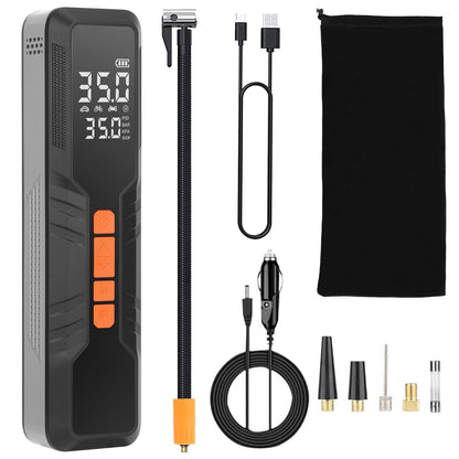 Skorter | 150 PSI Portable Tire Pump Wireless Digital Air Compressor