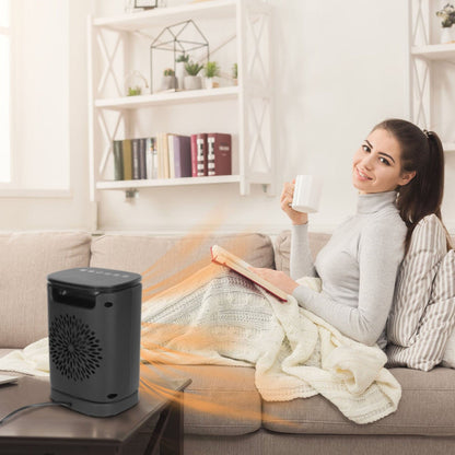 Skorter | 1500W Electric Room Heater Ceramic Heater Fan with 3 Modes Remote Control Digital Display