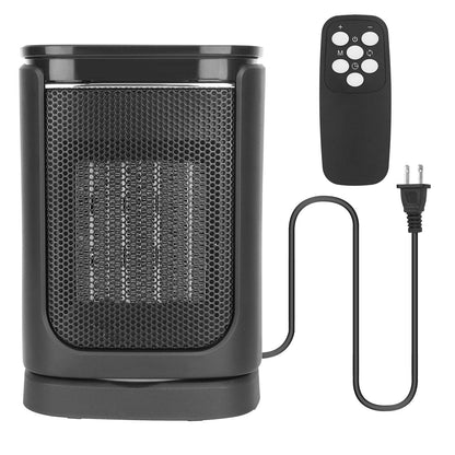 Skorter | 1500W Electric Room Heater Ceramic Heater Fan with 3 Modes Remote Control Digital Display