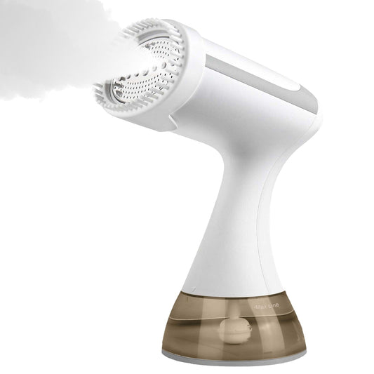 Skorter | 1500W Clothes Steamer Portable Handheld Fabric Sprayer with Lint Brush Removable 350ml Water Tank