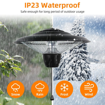 Skorter | 1500W Outdoor Hanging Terrace Ultra-Quiet Electric Heat Lamp
