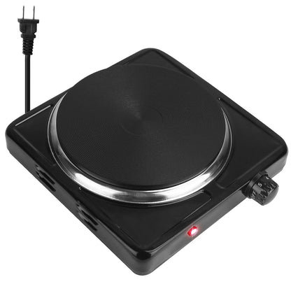 Skorter | 1500W Portable Hot Plate Cooker Countertop with Slip-Resistant Rubber