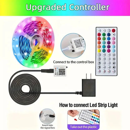 Skorter | 150FT Smart Led RGB LED Light Music Sync Color Changing Light with App