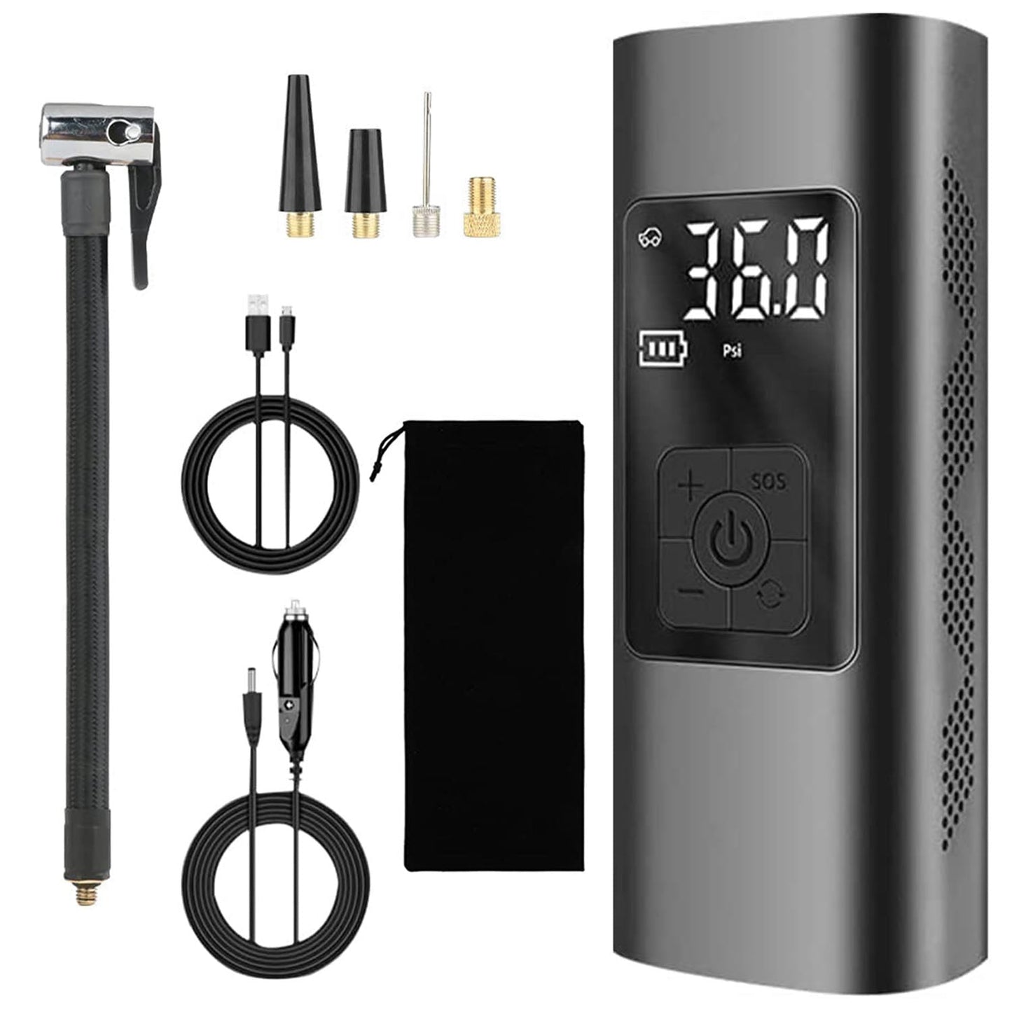 Skorter | 150PSI Wireless Tire Pump 6000mAh Rechargeable Tire Blower
