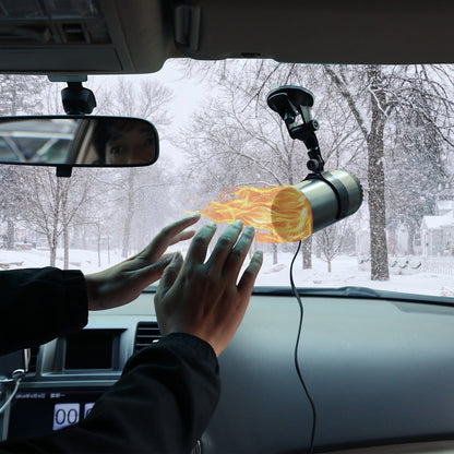 Skorter | 150W Portable Car Heater 2-in-1 Heating Cooling Fan Rotatable Defroster Tinetjener