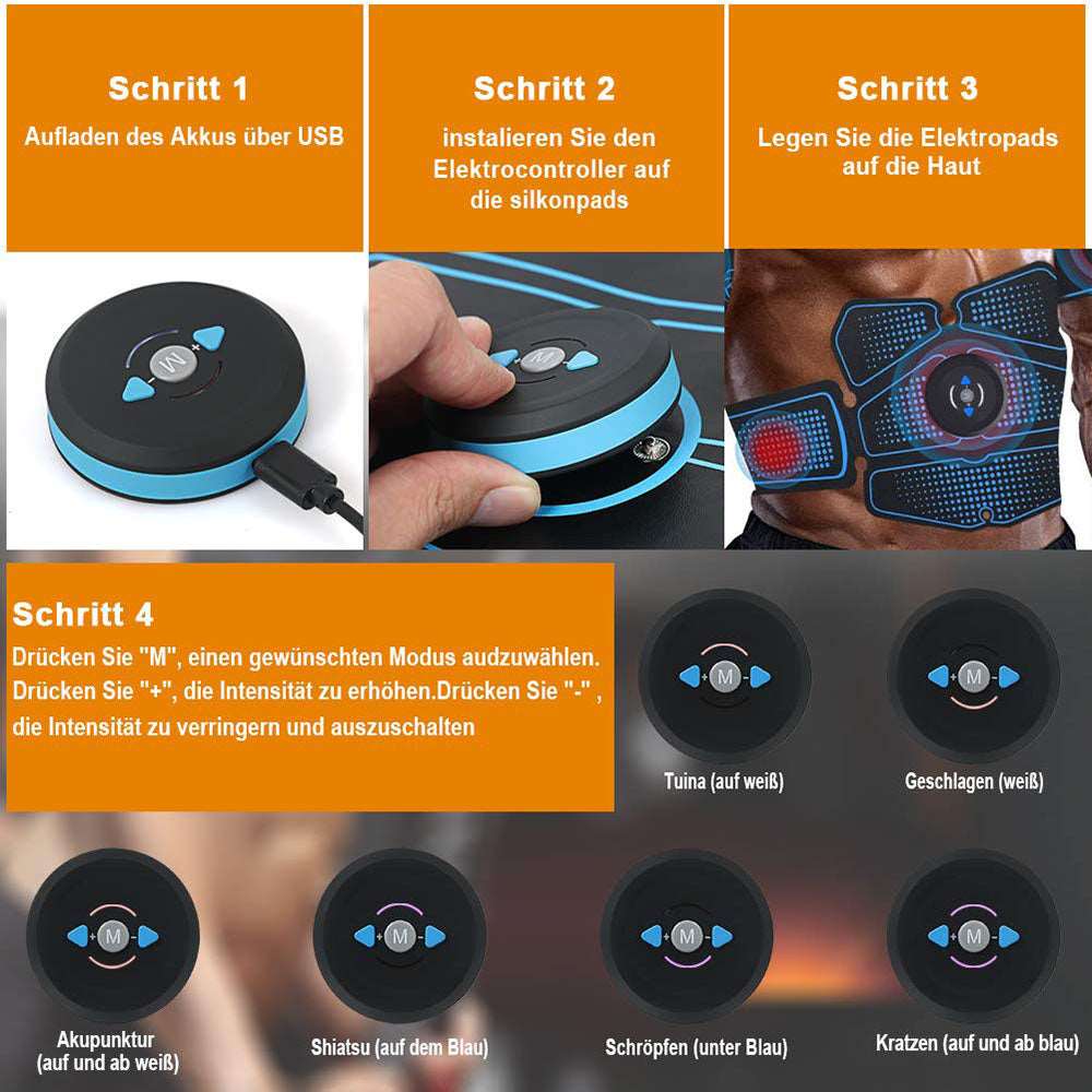 Skorter | Abdominal muscle training with EMS fitness devices