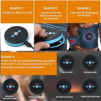 Skorter | Abdominal muscle training with EMS fitness devices