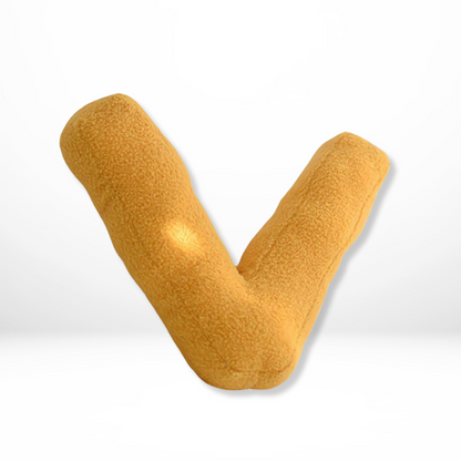 Skorter | Alphabet Cushion Velura – Soft Velvet Decorative Cushion in Every Letter of the Alphabet