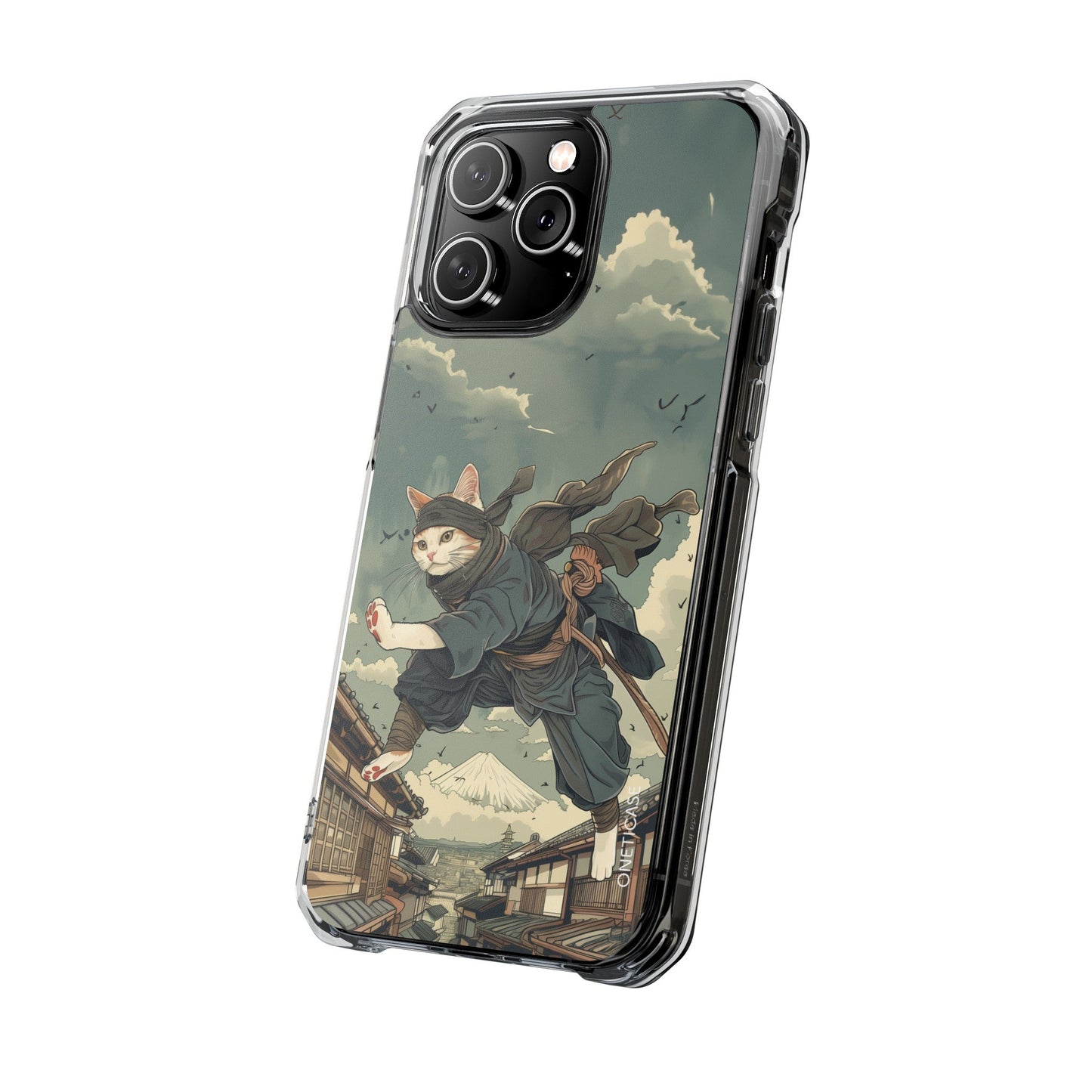 Skorter | Feline Stealth Magnetic Clear Case for iPhone Series
