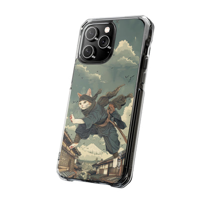 Skorter | Feline Stealth Magnetic Clear Case for iPhone Series