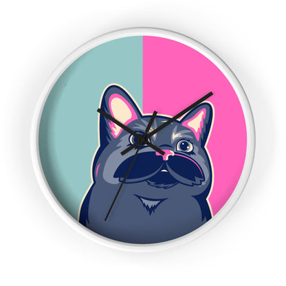Skorter | Cat Color Block Wall clock
