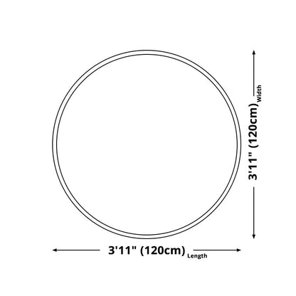 Skorter | Blue Mediterranean Rug Flannel Floral Pattern Rug Washable Non-Slip Back Rug for the Living Room