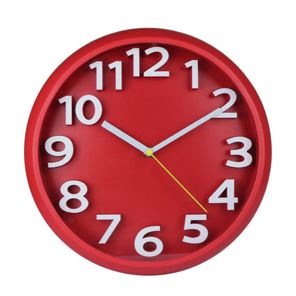 Skorter | 3D Large Number Silent Wall Clocks 12.5 Inch Battery Operated