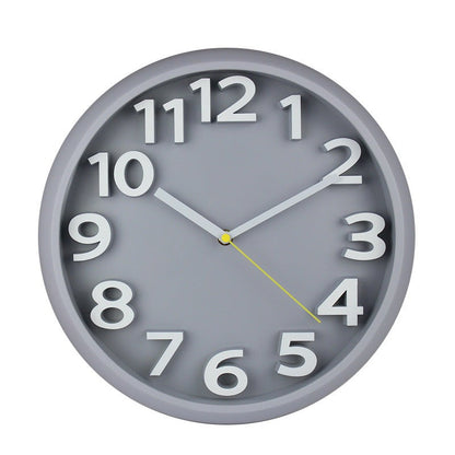 Skorter | 3D Large Number Silent Wall Clocks 12.5 Inch Battery Operated