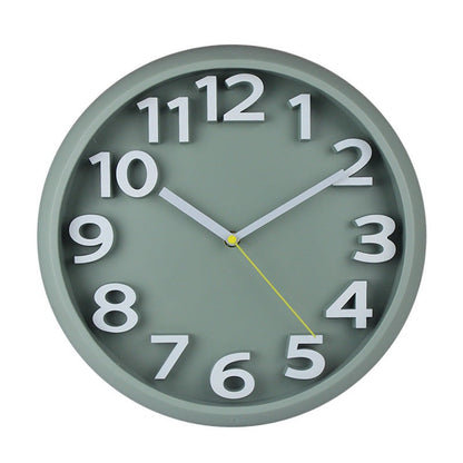 Skorter | 3D Large Number Silent Wall Clocks 12.5 Inch Battery Operated