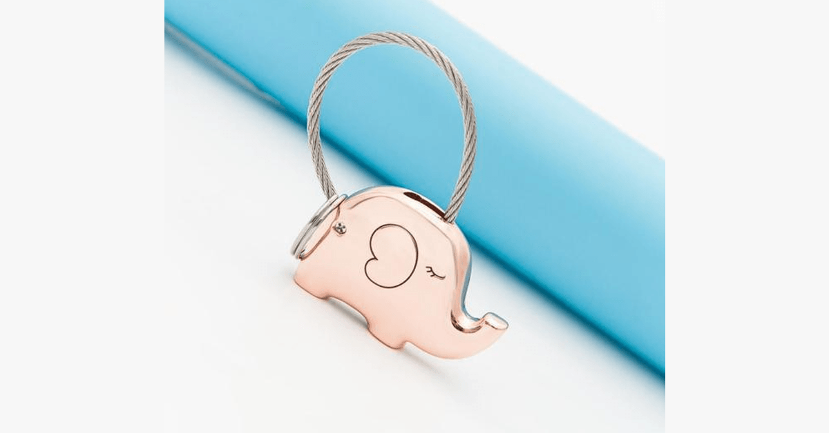 Skorter | Elephant Love Keychain Set