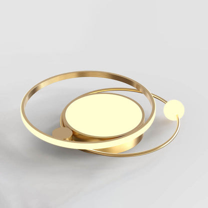 Skorter | Nordic Round Circle LED Ceiling Light flush mounted