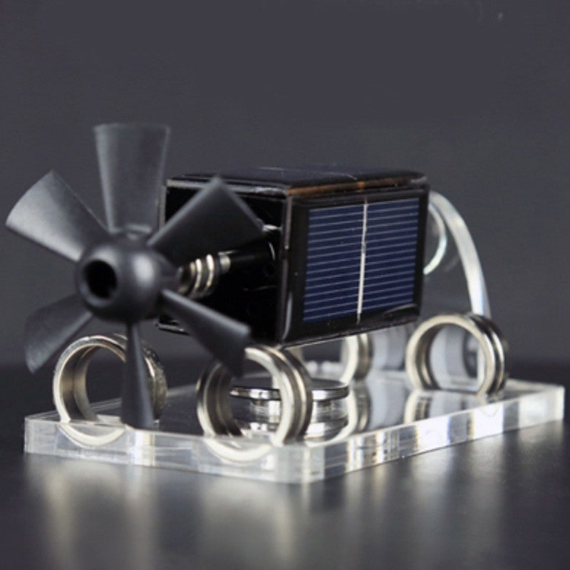 Skorter | Solar Energy Magnetic Levitation Fan Blade Solar Motor with 300-1500Rpm, for Laboratory & Toys