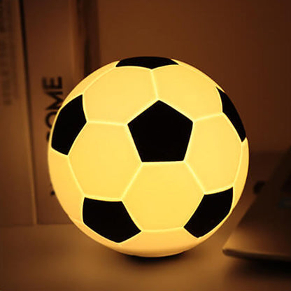 Skorter | Creative Soccer Silicone LED Night Light USB Charging Table Lamp