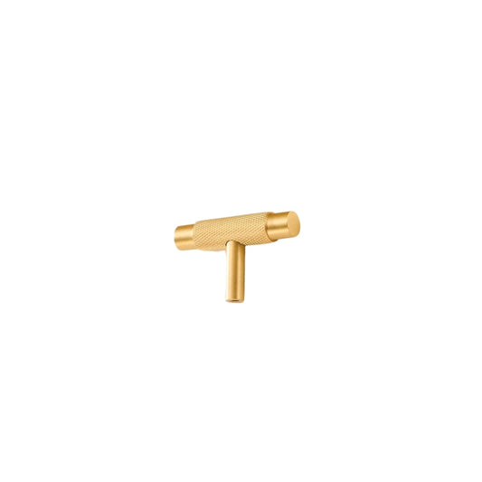 Skorter | Harrison Vintage Brass Knurled Furniture Handles