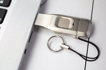 Skorter | USB3.0 Fingerprint Encryption USB Flash Disk with APP Management System, for Business / Personal Data Security