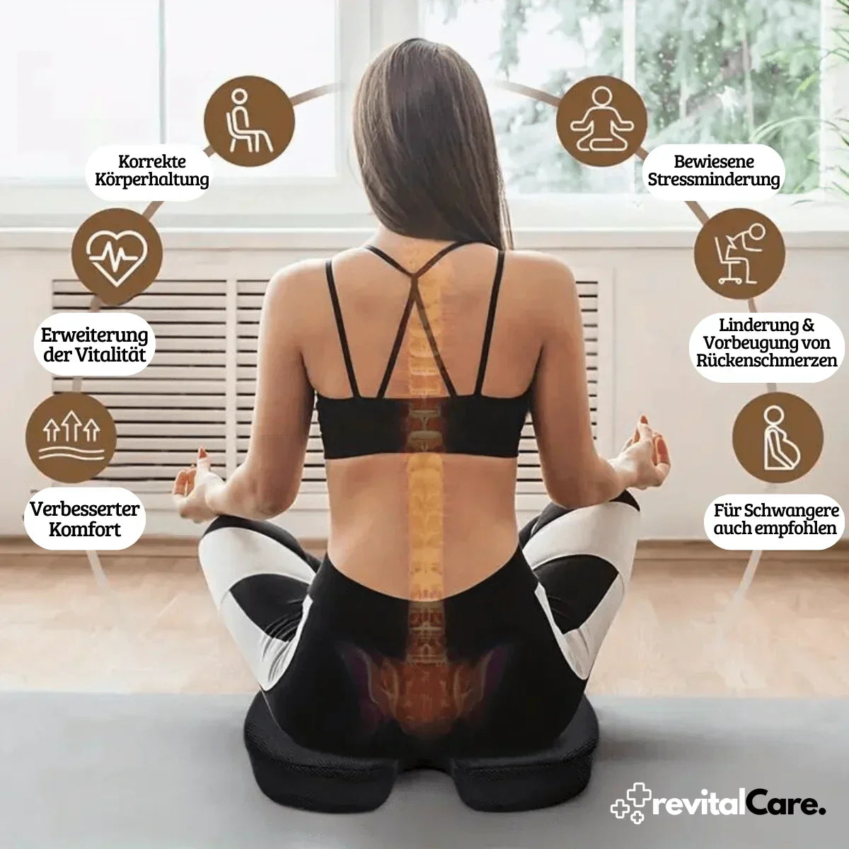 Skorter | Ergonomic 4D Comfort Seat Cushion with Orthopedic Support