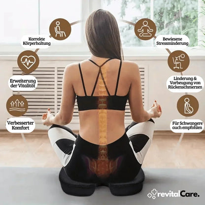 Skorter | Ergonomic 4D Comfort Seat Cushion with Orthopedic Support