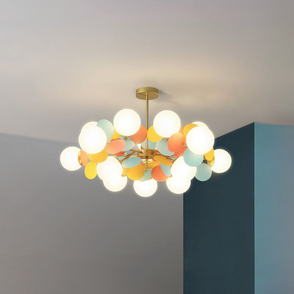 Skorter | Flower Branch Chandelier Living Room