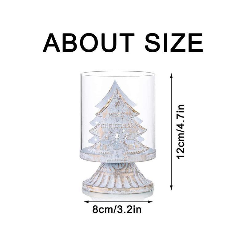 Skorter | 4-piece vintage antique pillar candlestick set