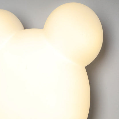 Skorter | Cartoon minimalist bear-shaped LED wall lamp