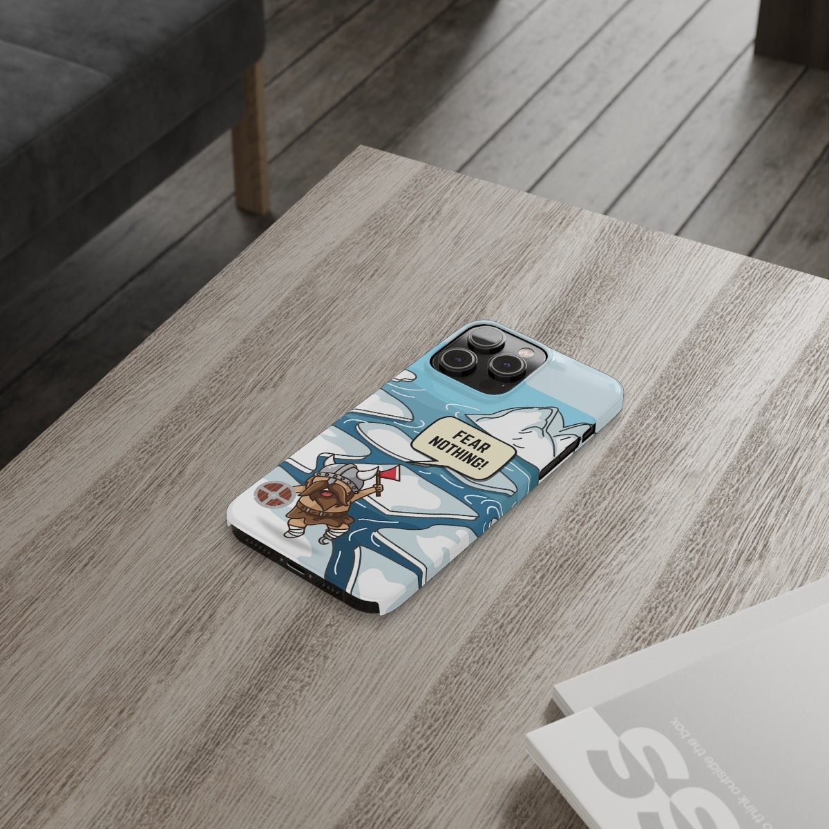 Skorter | Fear Nothing Super Slim Case for iPhone 14, 14 PRO and 14 PRO MAX