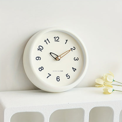 Skorter | SilenceTime - Silent 10-Inch Wall Clock for Bedroom and Living Room